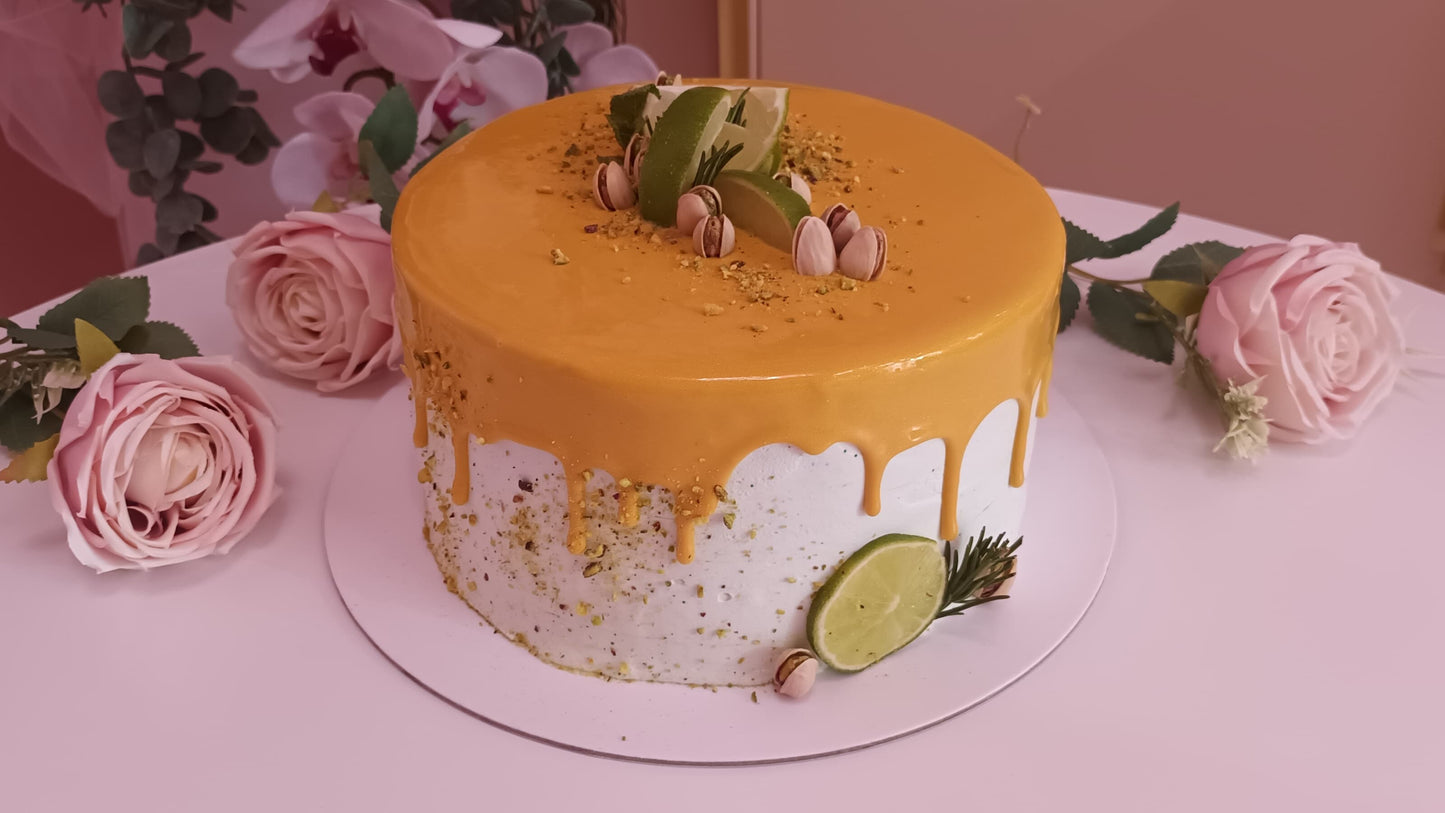Tort Pistache dorée