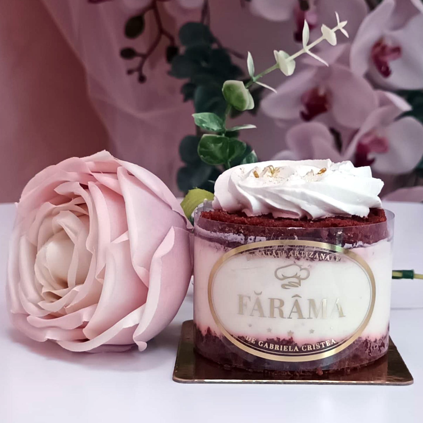 Mono-porție red velvet