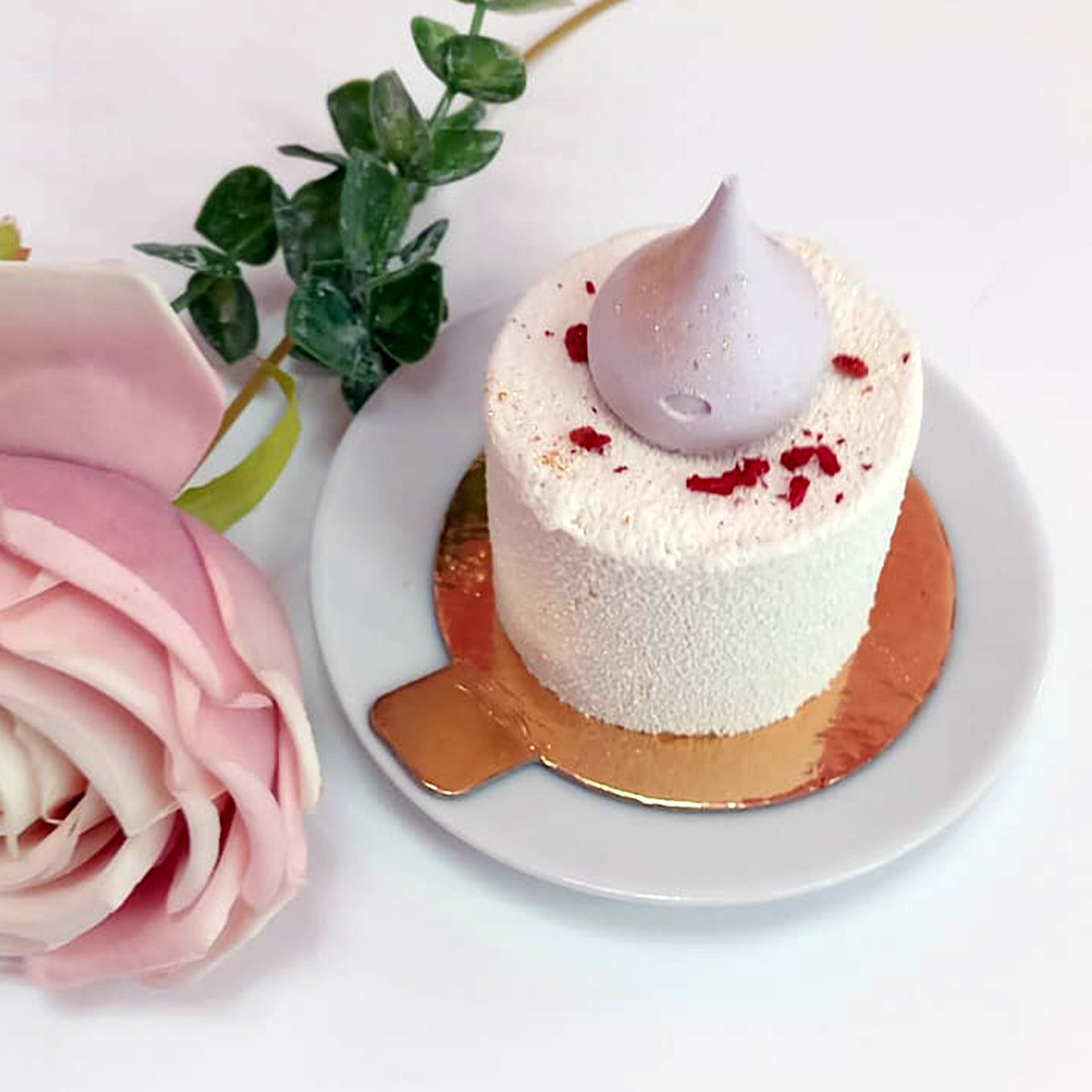 Mono-porție mousse ciocolată albă și limoncello