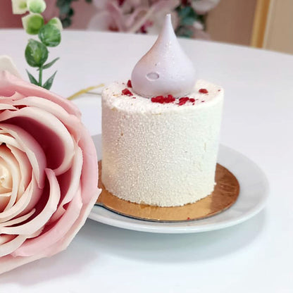 Mono-porție mousse ciocolată albă și limoncello