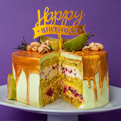 Tort Pistache dorée