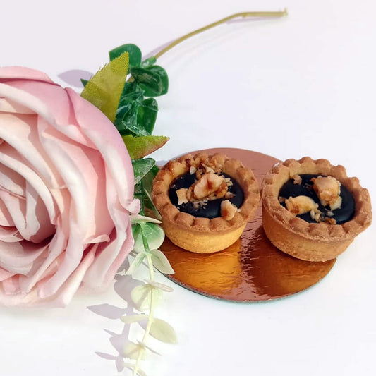 Mini-tarte cu ciocolată și pralină