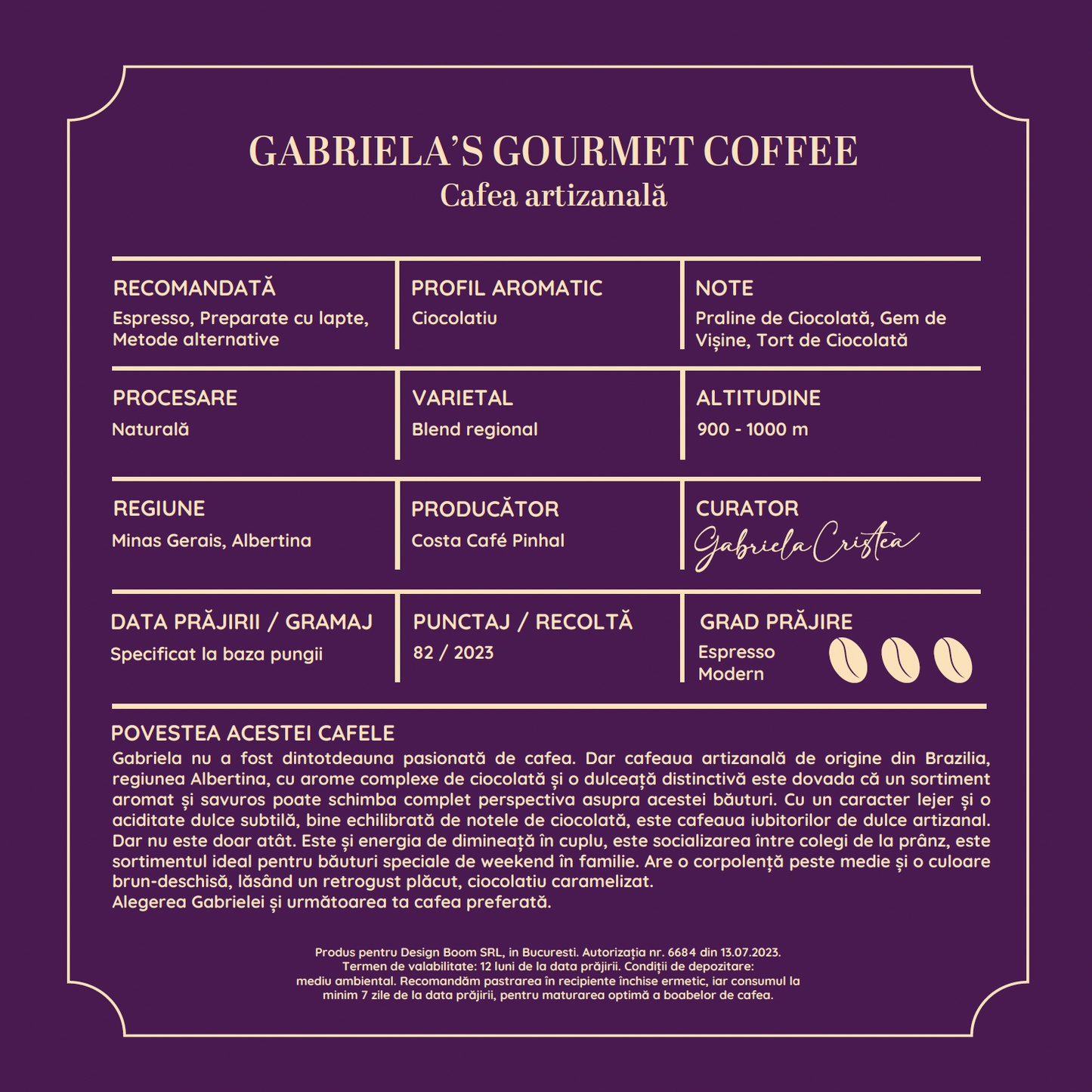 Cafeaua Artizanală a Gabrielei